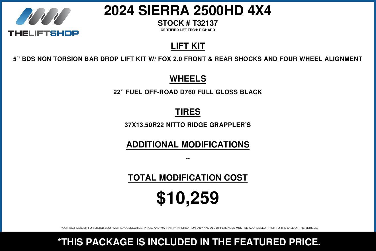 Used 2024 GMC Sierra 2500 Denali w/ Denali Reserve Package AWD/4WD image 2