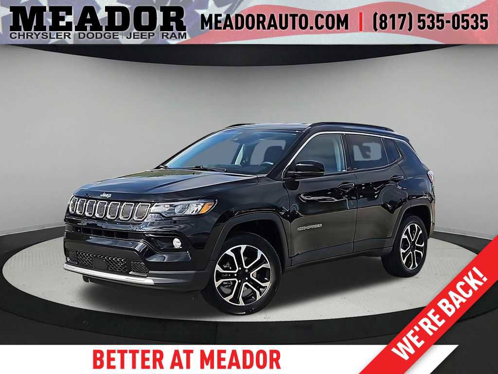 Used 2022 Jeep Compass Limited AWD/4WD image 1