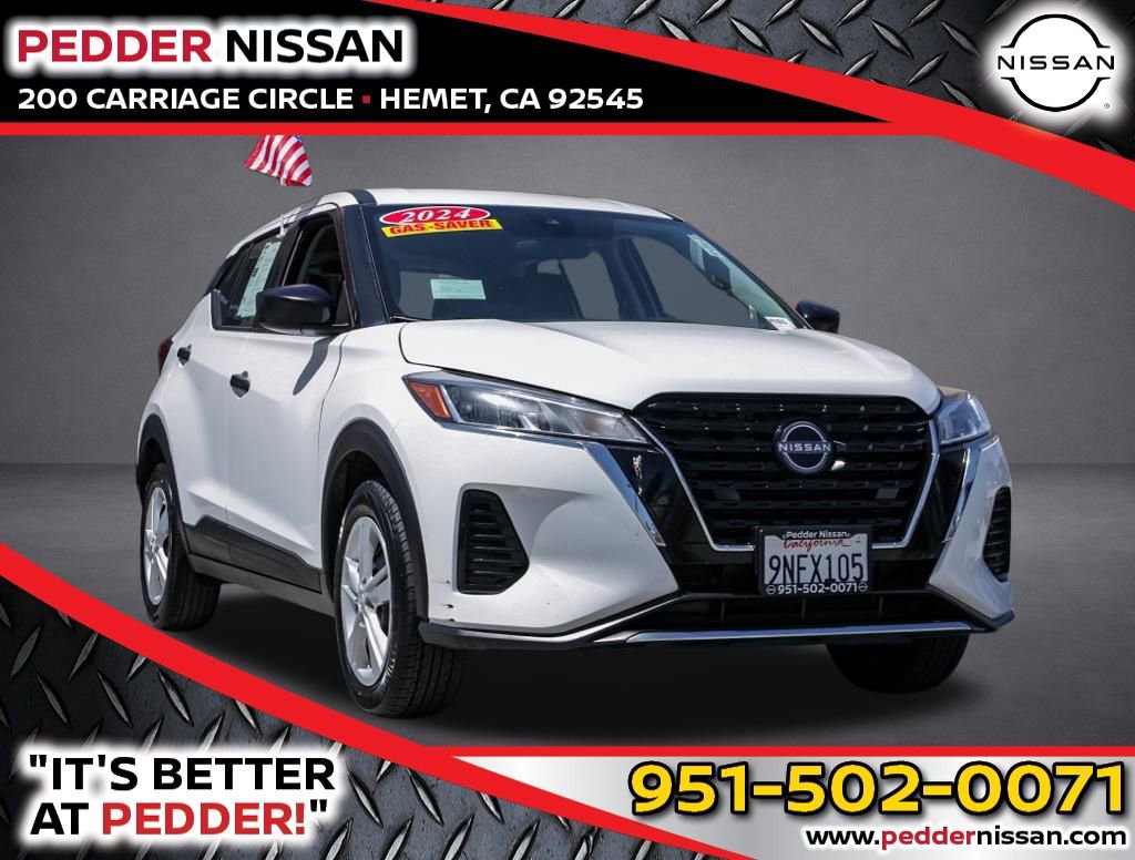 Used 2024 Nissan Kicks S FWD image 1