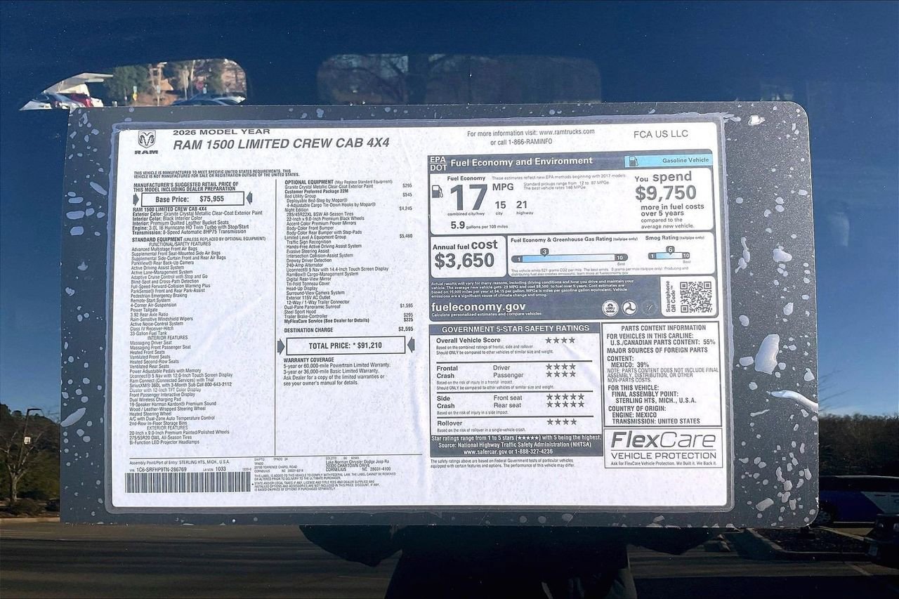 New 2026 RAM 1500 Limited image 40