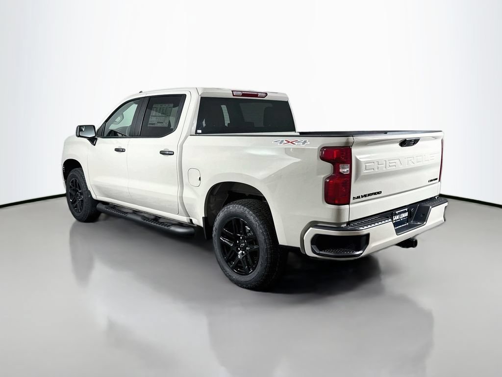 New 2026 Chevrolet Silverado 1500 Custom w/ Turbomax Blackout Package AWD/4WD image 5
