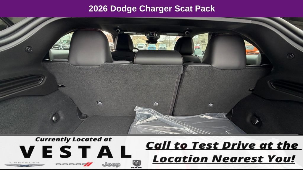 New 2026 Dodge Charger Scat Pack w/ Blacktop Package AWD/4WD image 35