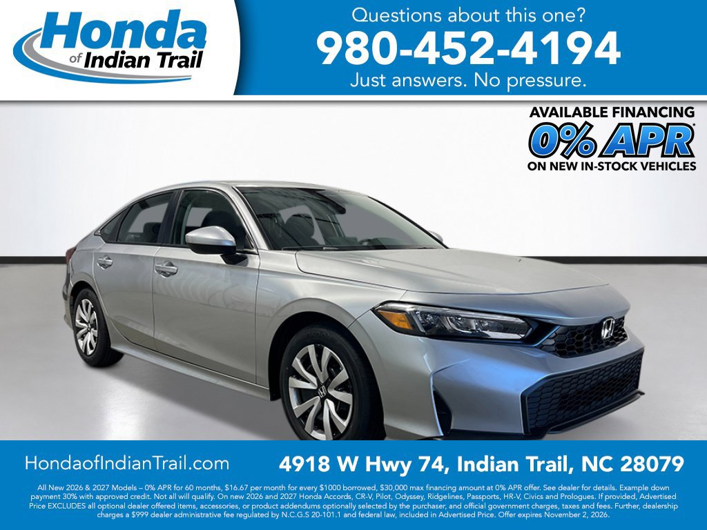 New 2026 Honda Civic LX
