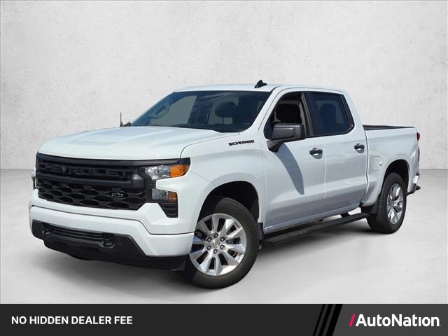 Used 2024 Chevrolet Silverado 1500 Custom w/ LPO, Dark Essentials Package RWD image 1