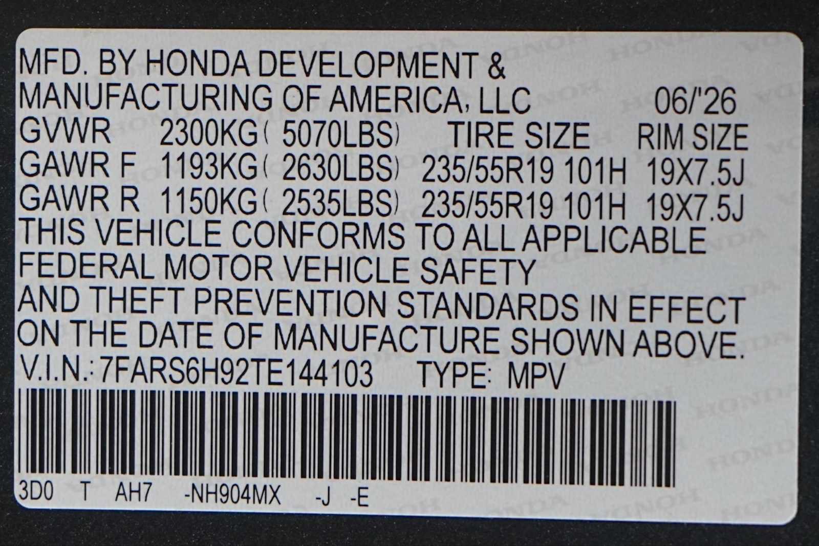 Certified 2026 Honda CR-V Sport Touring image 30
