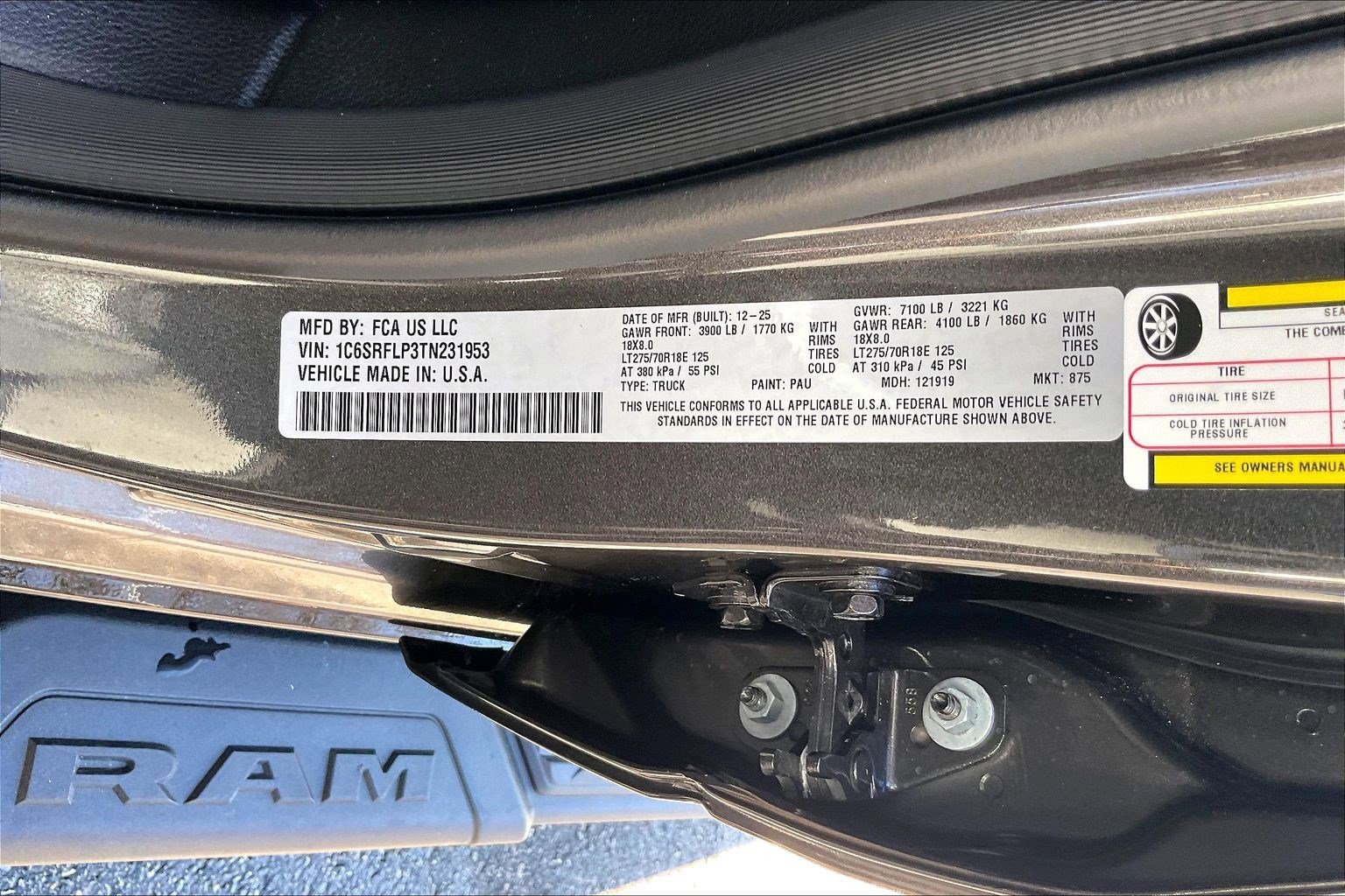 New 2026 RAM 1500 Rebel w/ Rebel Level 2 Equipment Group image 13