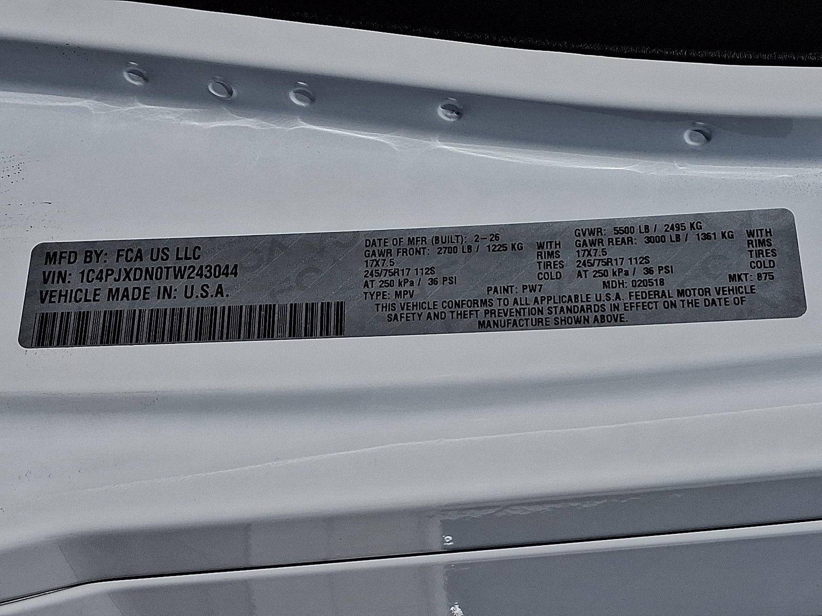 New 2026 Jeep Wrangler Sport S image 16