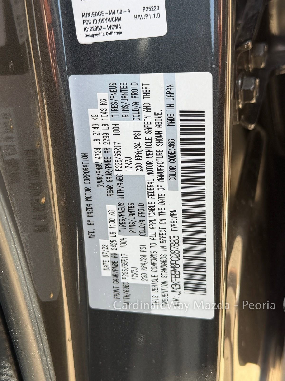 Certified 2023 MAZDA CX-5 AWD 2.5 S w/ Select Package image 30