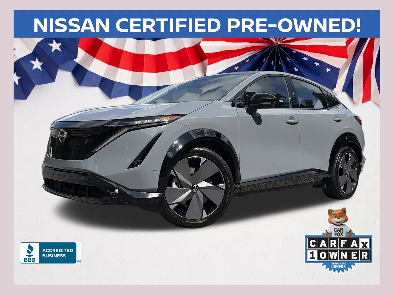 Certified 2024 Nissan Ariya AWD image 1