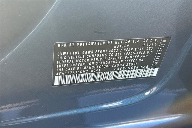 Used 2016 Volkswagen Jetta S FWD image 34
