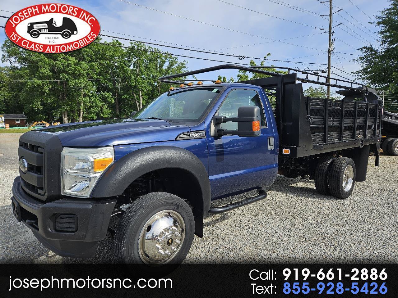 Used 2012 Ford F550 2WD Regular Cab Super Duty w/ PWR Equipment Group image 1