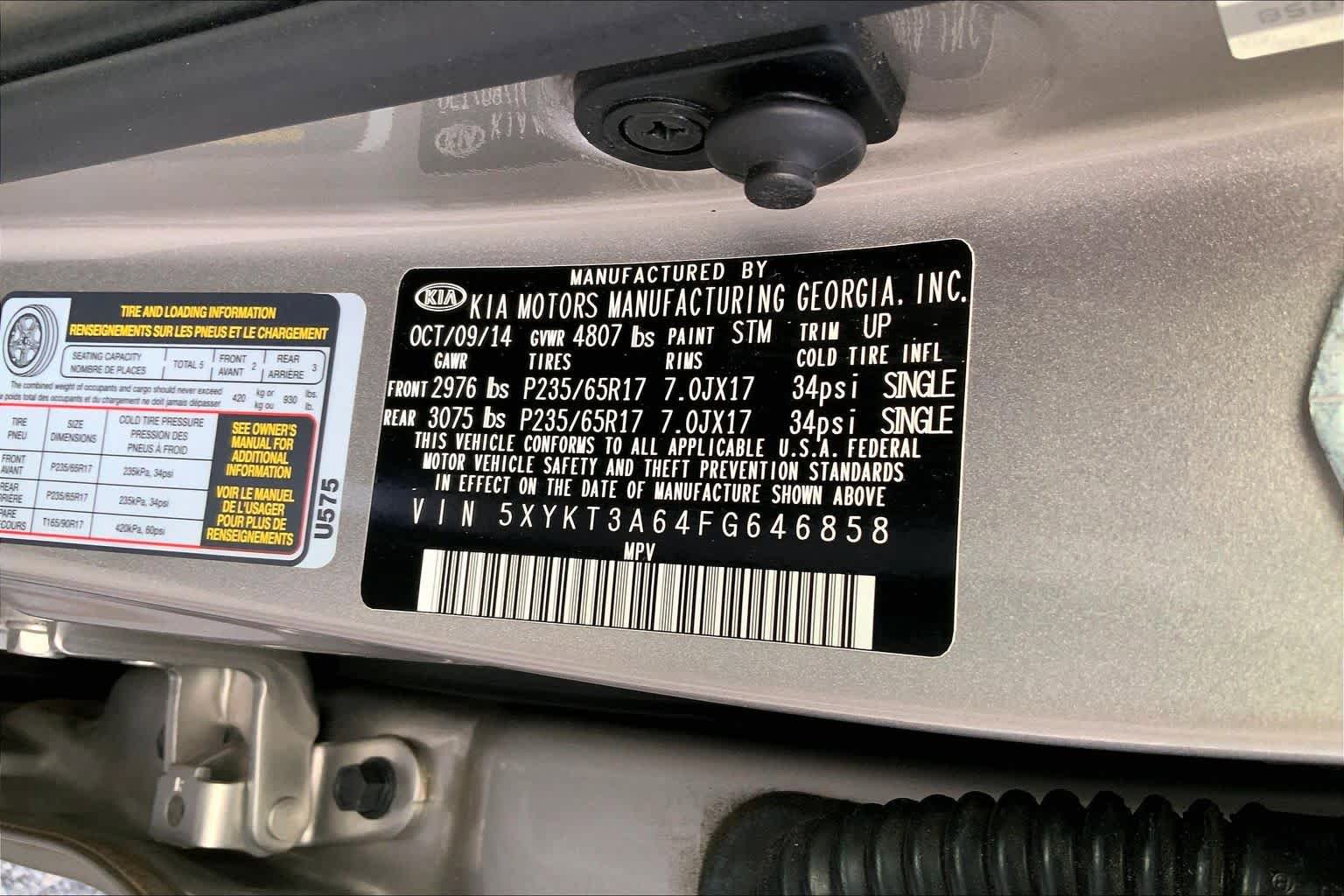 Used 2015 Kia Sorento LX FWD image 31