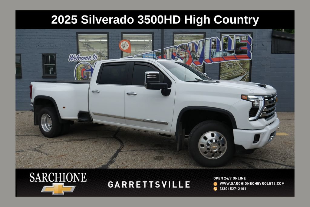 Used 2025 Chevrolet Silverado 3500 High Country w/ Technology Package