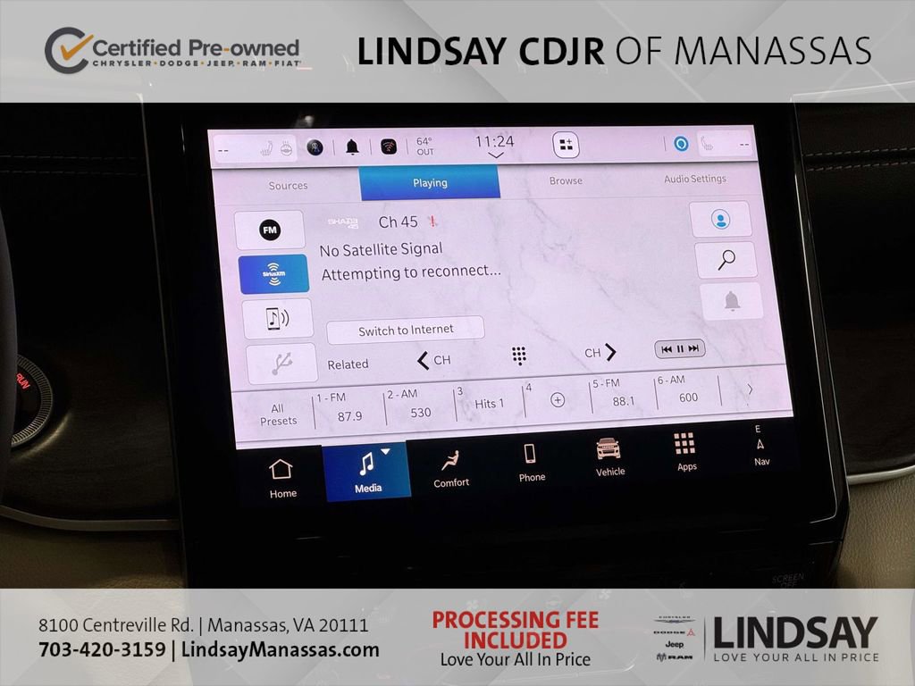 Certified 2025 Jeep Grand Cherokee L Limited w/ Luxury Tech Group II AWD/4WD image 25