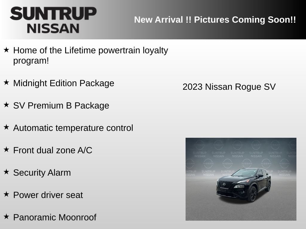 Used 2023 Nissan Rogue SV w/ SV Premium B Package FWD image 6