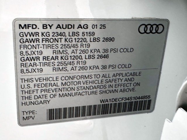 Used 2025 Audi Q3 2.0T Premium w/ Convenience Package AWD/4WD image 36