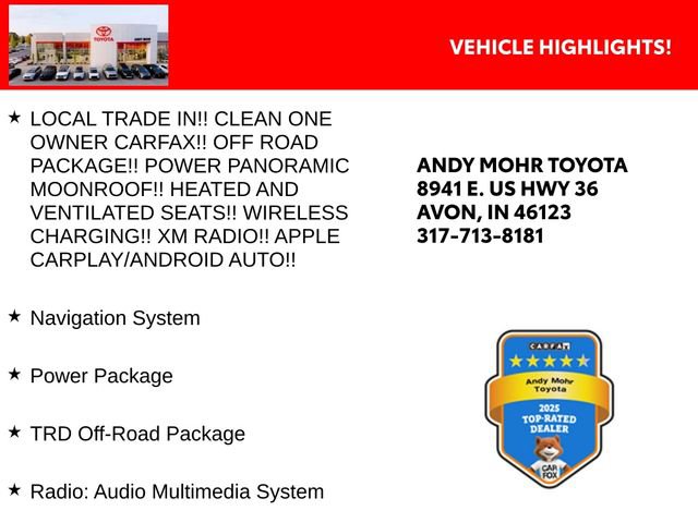 Used 2024 Toyota Tundra Limited w/ TRD Off-Road Package AWD/4WD image 2