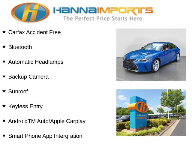 Used 2023 Lexus IS 300 w/ Comfort Package RWD image 8