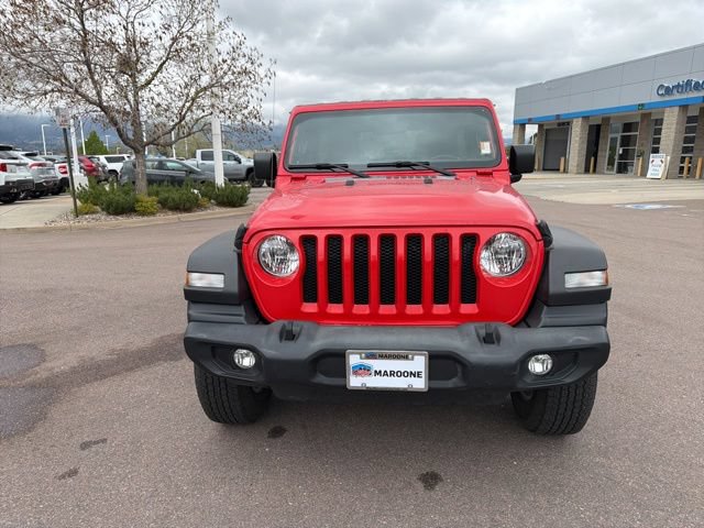 Used 2020 Jeep Wrangler Unlimited Sport S AWD/4WD image 2