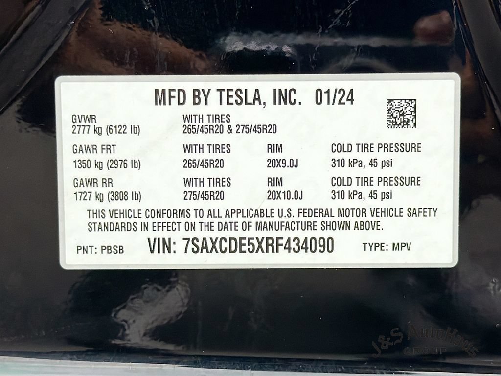 Used 2024 Tesla Model X AWD/4WD image 40