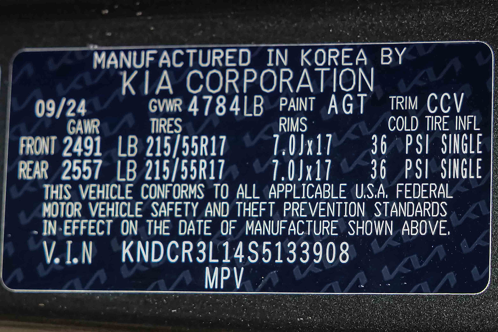 Certified 2025 Kia Niro Wind w/ Wind Preserve Package FWD image 9