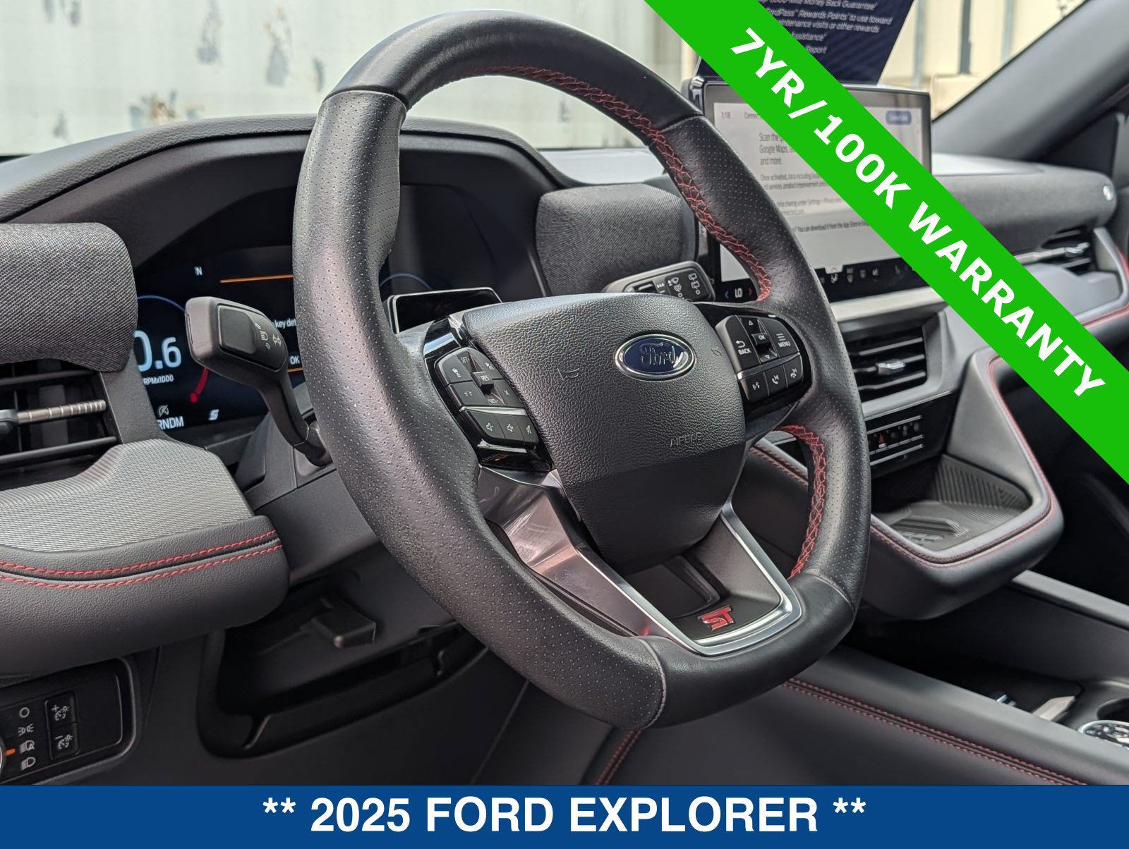 Certified 2025 Ford Explorer ST w/ Sun And Sound Package AWD/4WD image 23
