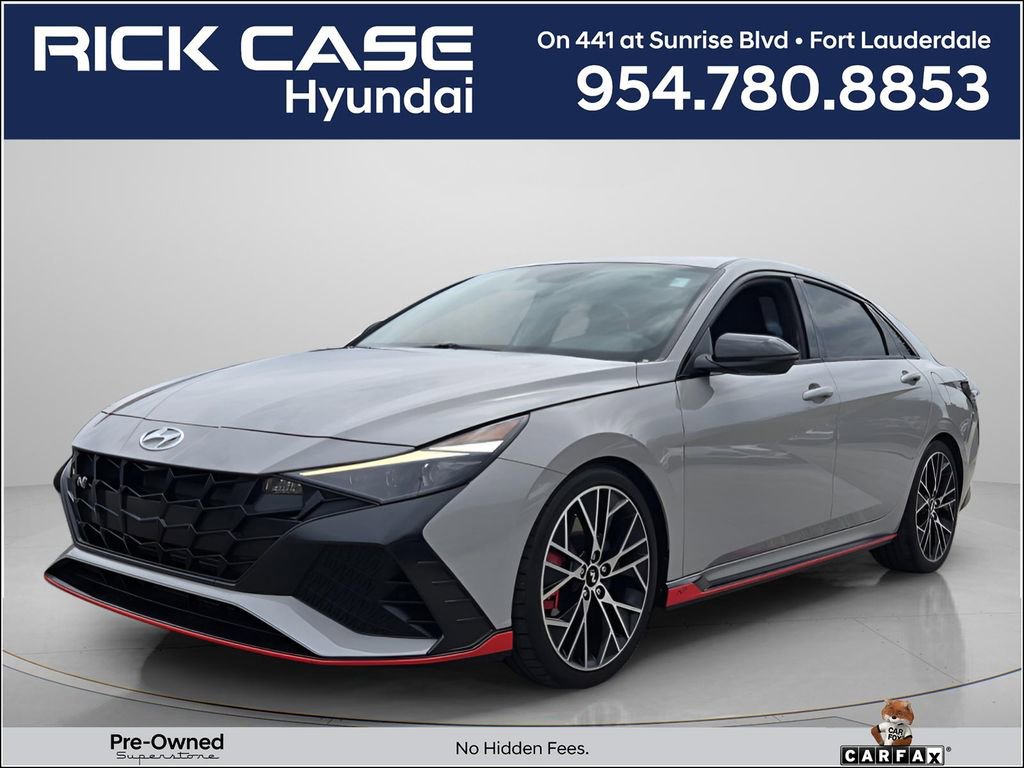 Certified 2023 Hyundai Elantra N w/ Preferred Accessory Package