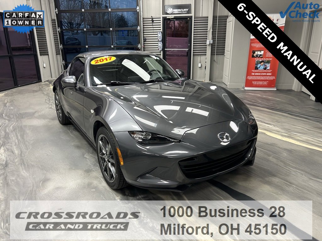 Used 2017 MAZDA MX-5 Miata RF Grand Touring