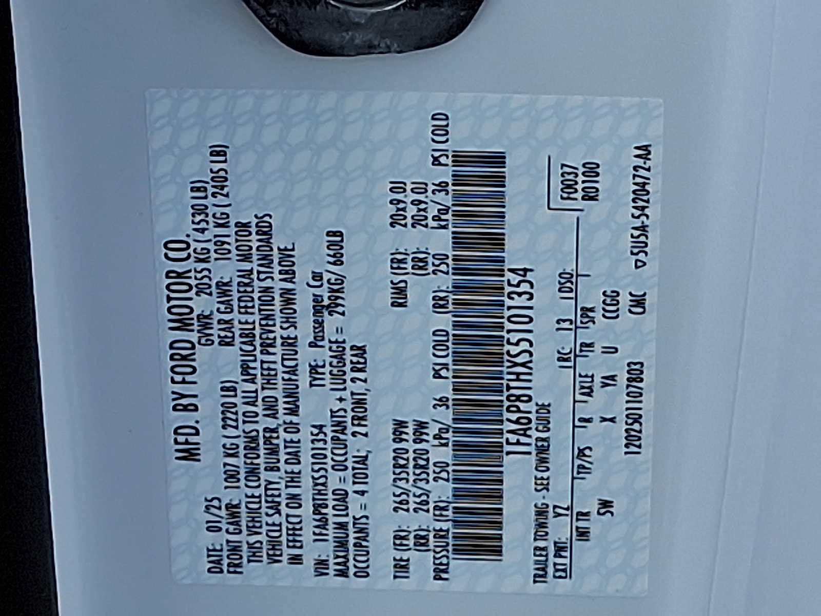 New 2025 Ford Mustang Premium RWD image 21