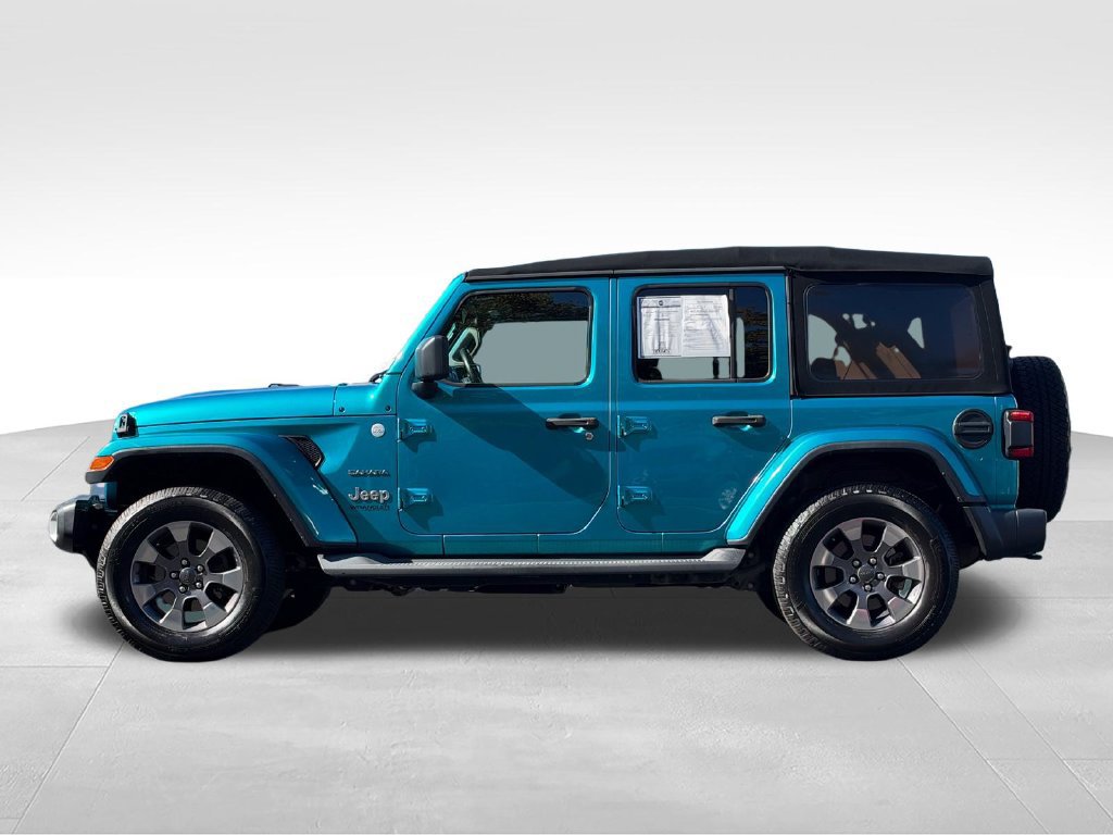 Used 2019 Jeep Wrangler Unlimited Sahara w/ LED Lighting Group AWD/4WD image 4
