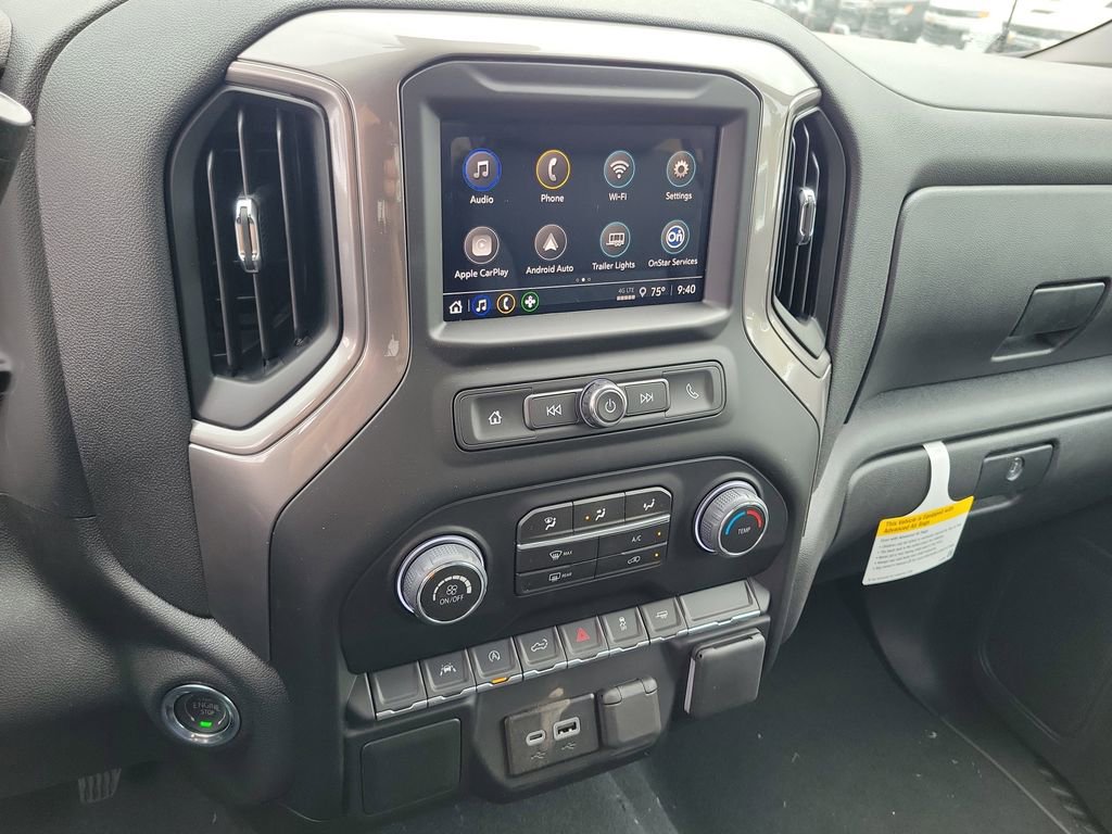 New 2026 Chevrolet Silverado 1500 Custom w/ Turbomax Blackout Package RWD image 6