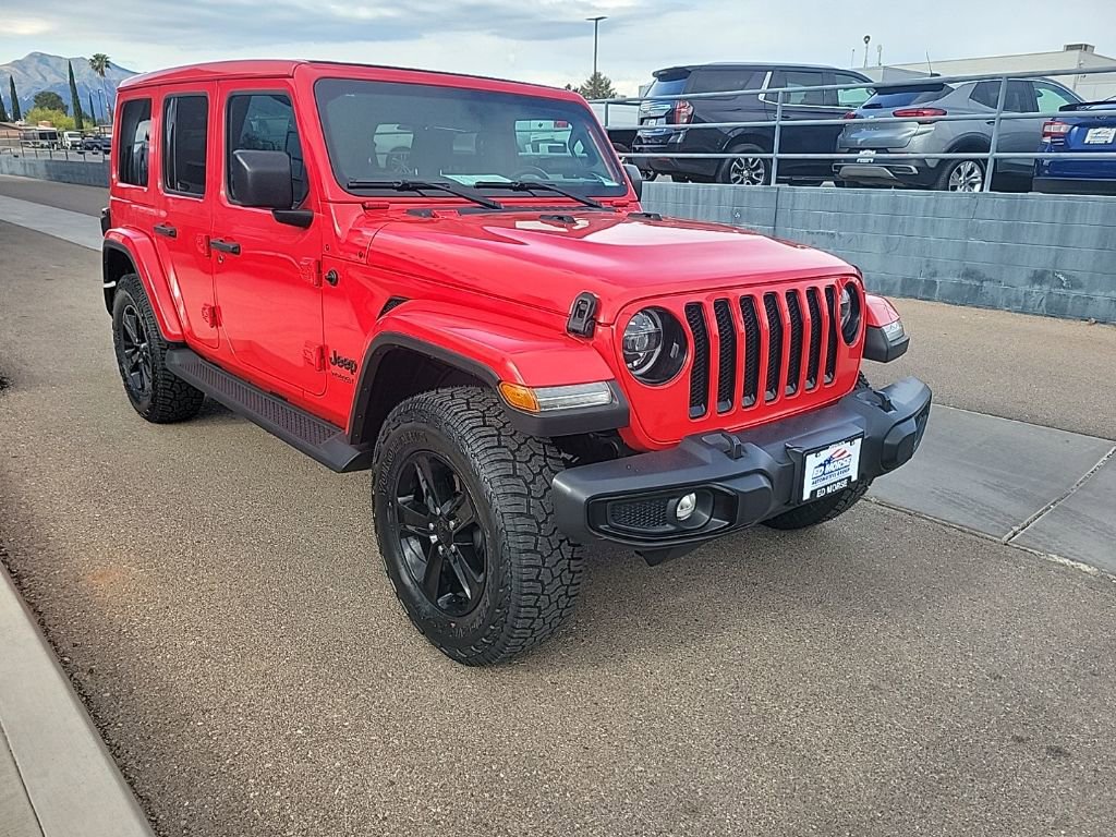 Used 2021 Jeep Wrangler Unlimited Sahara AWD/4WD image 9