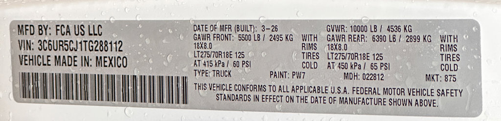 New 2026 RAM 2500 Tradesman AWD/4WD image 46