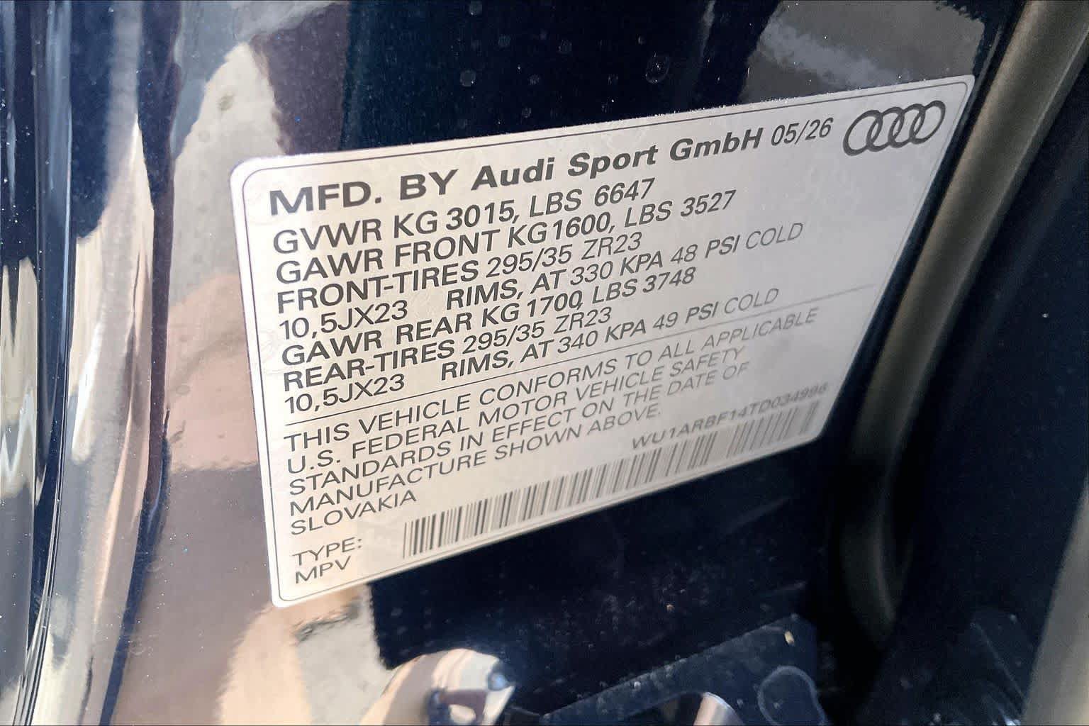 New 2026 Audi RS Q8 performance AWD/4WD image 18