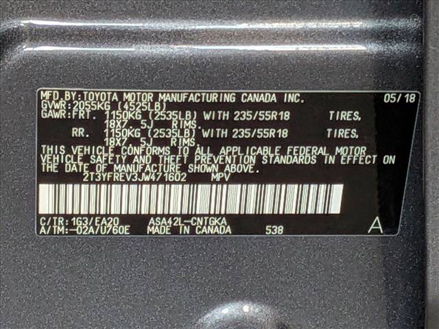 Used 2018 Toyota RAV4 Limited w/ Advanced Technology Package FWD image 26