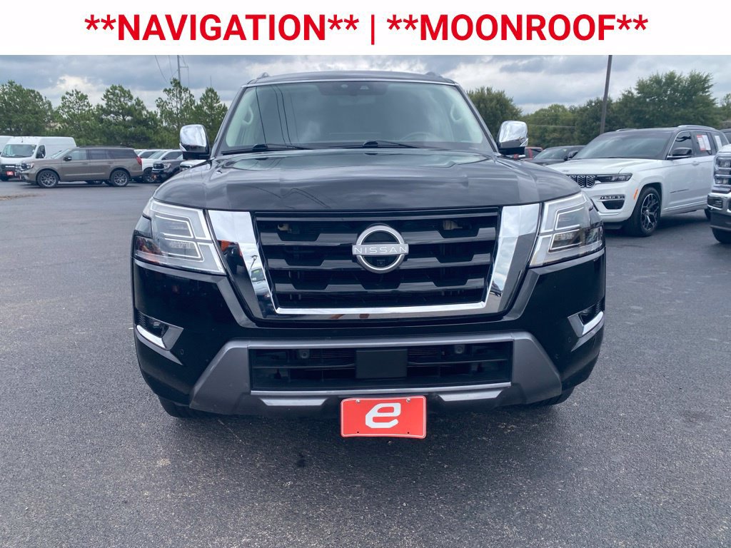 Used 2024 Nissan Armada Platinum w/ Captain's Chairs Package RWD image 2