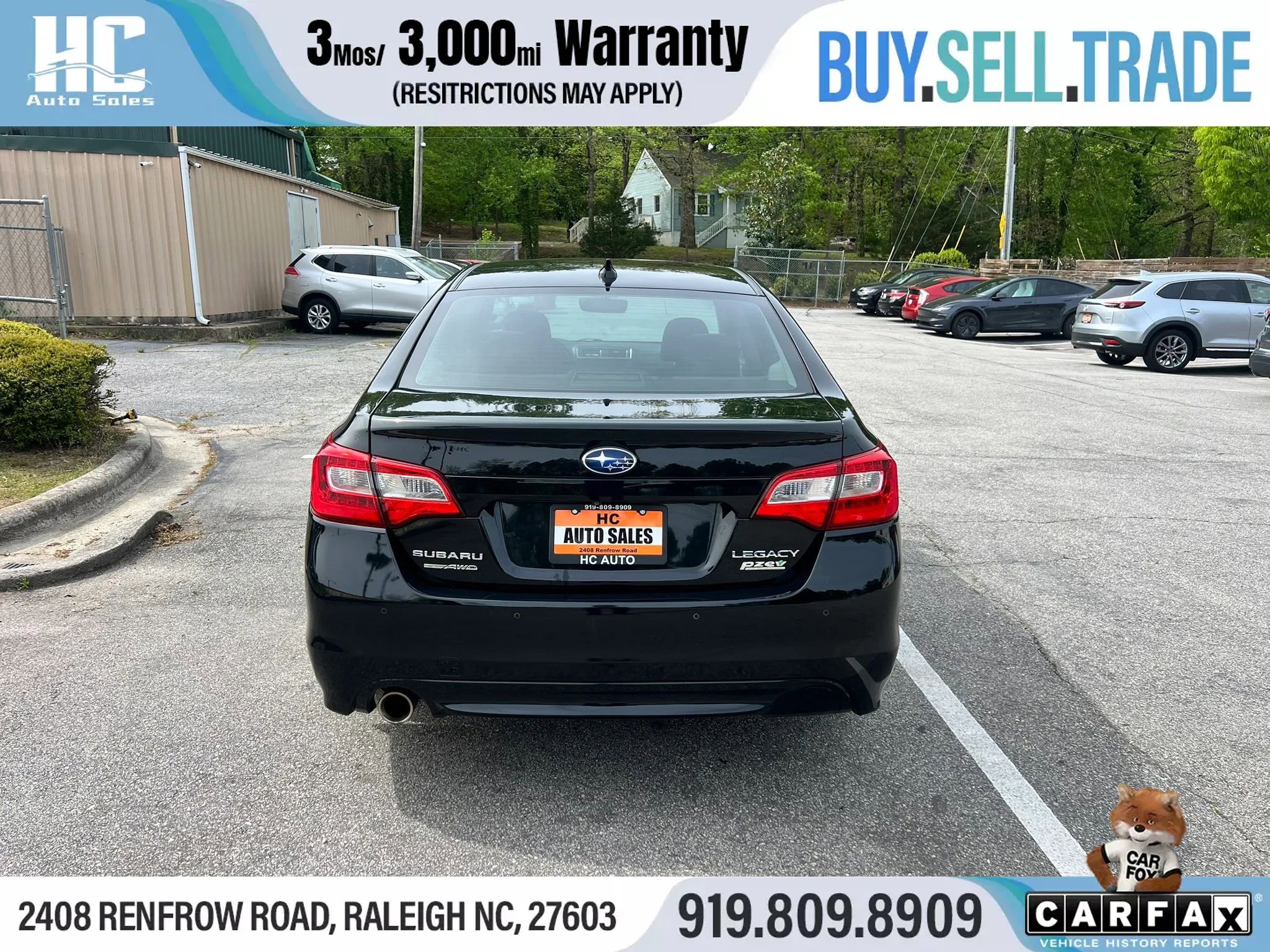 Used 2017 Subaru Legacy 2.5i Sport image 4
