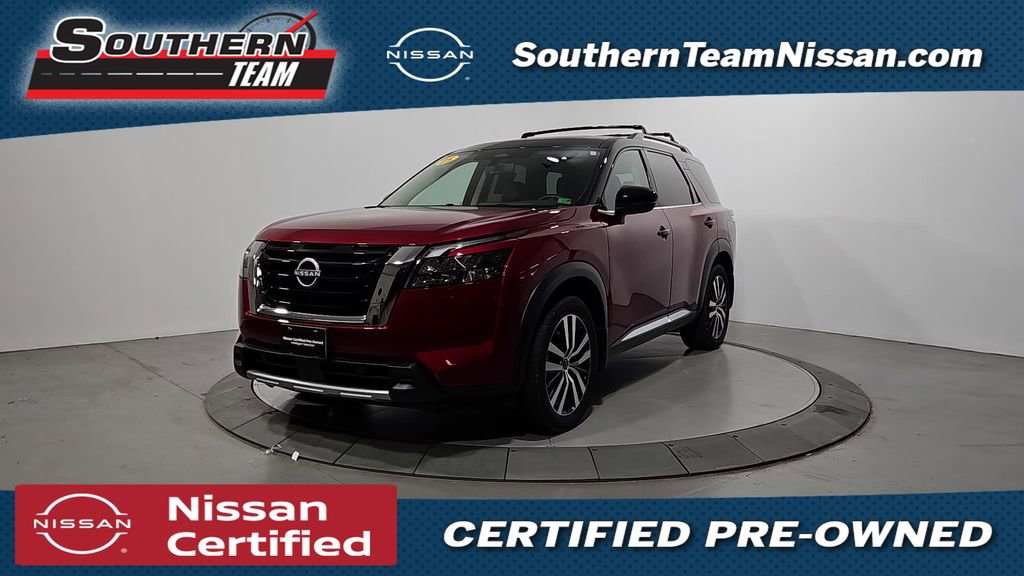 Certified 2025 Nissan Pathfinder Platinum w/ Cargo Package