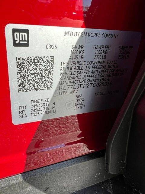 New 2026 Chevrolet Trax RS w/ Sunroof Package image 17