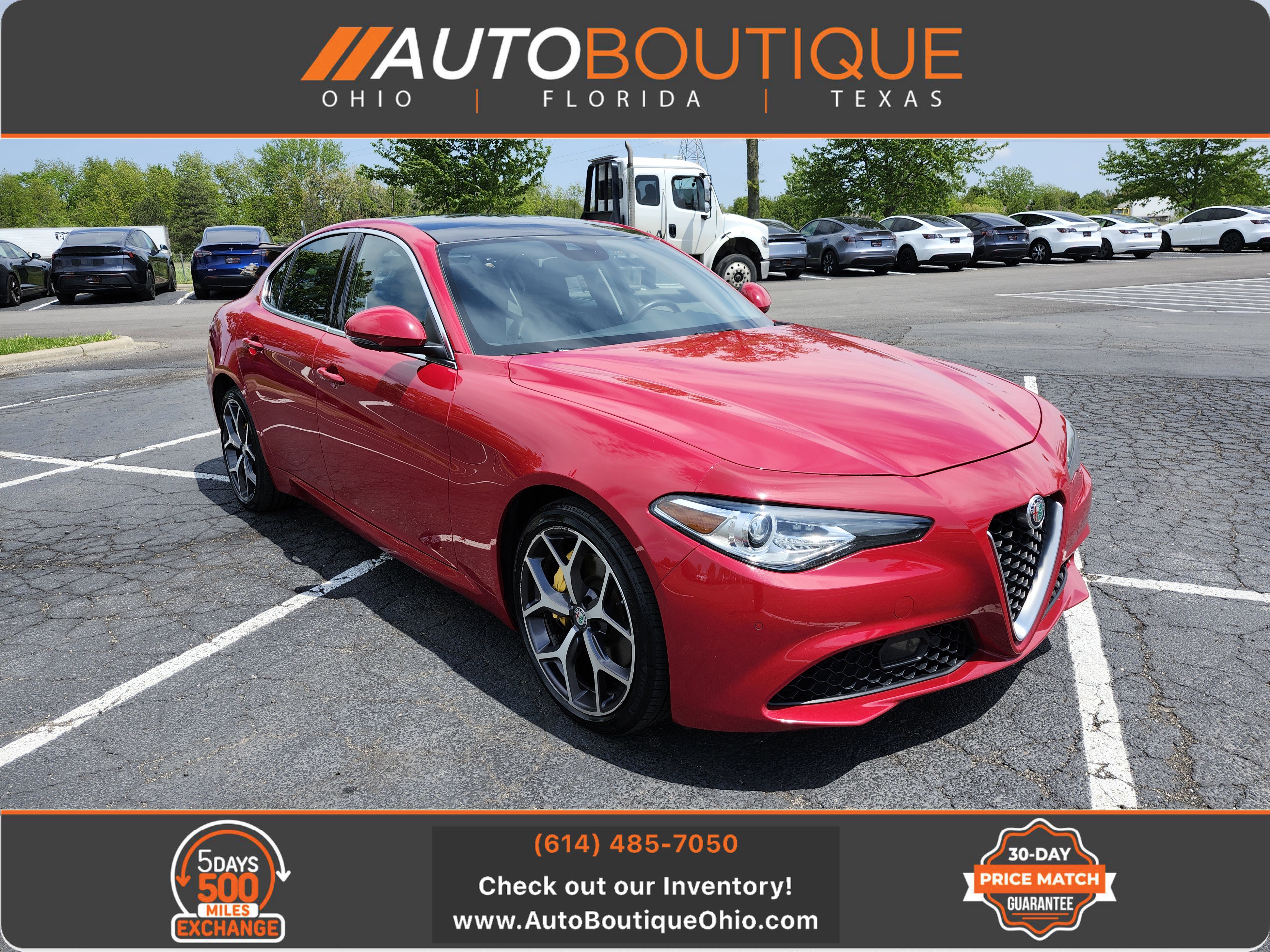Used 2020 Alfa Romeo Giulia Ti w/ Active Blind Spot Package