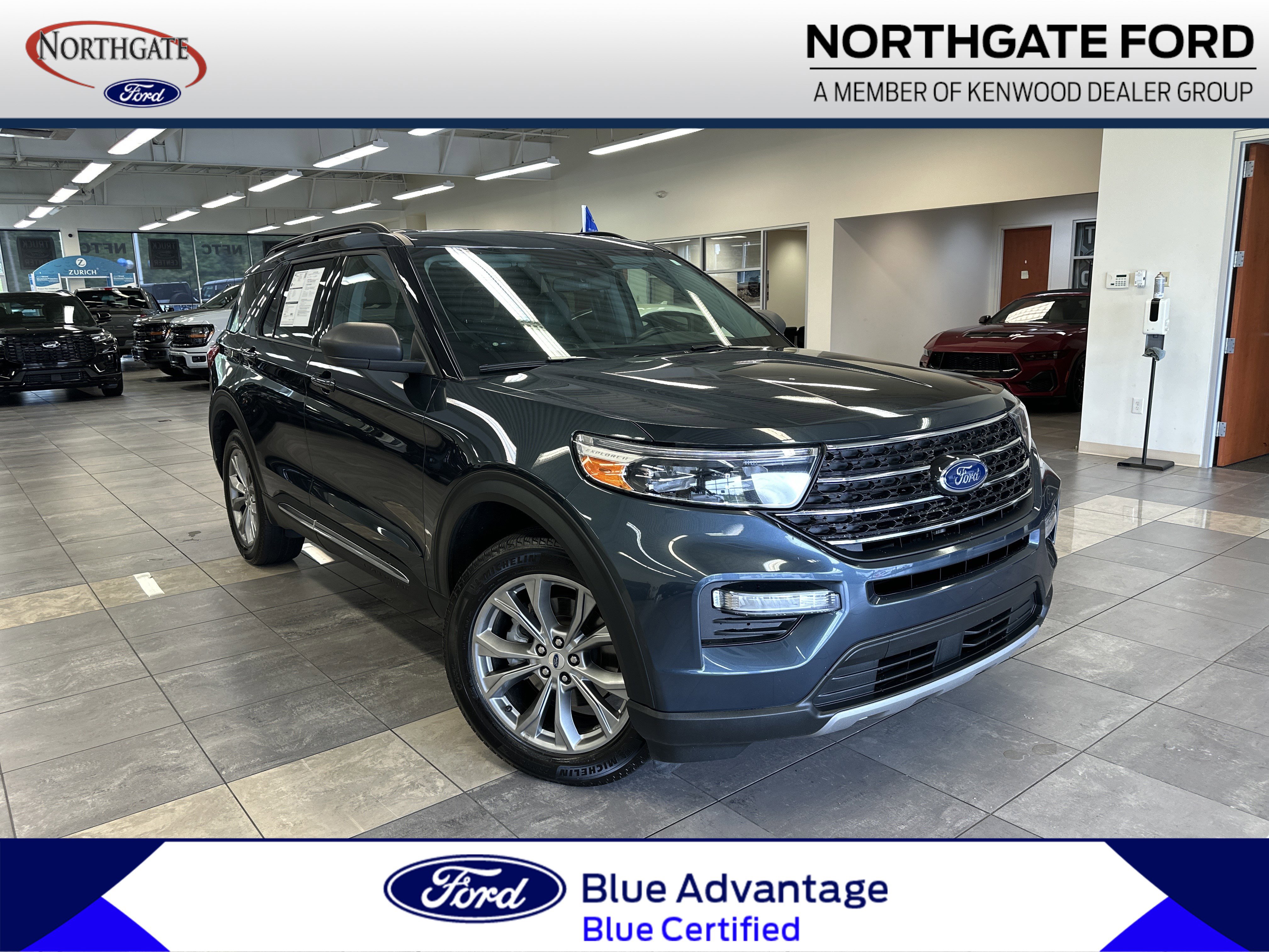 Certified 2022 Ford Explorer XLT w/ Equipment Group 202A