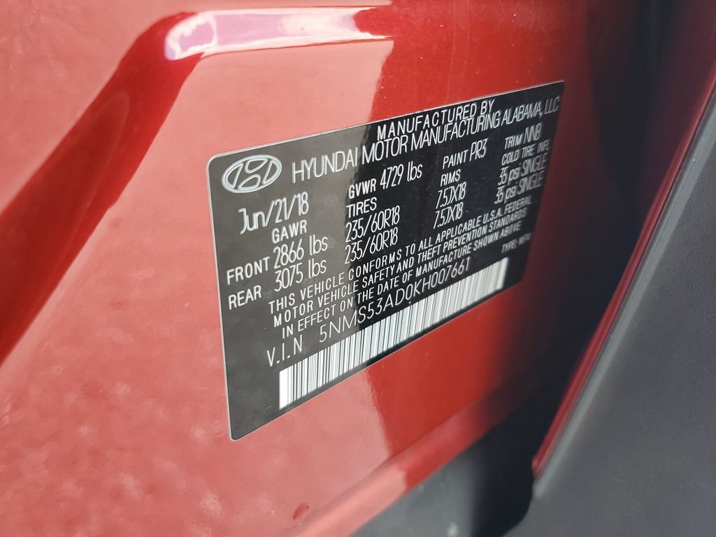 Used 2019 Hyundai Santa Fe FWD image 29