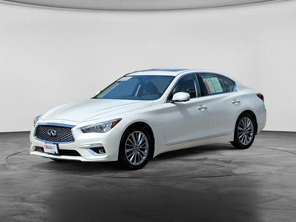 Used 2023 INFINITI Q50 Luxe w/ Cargo Package AWD/4WD image 3