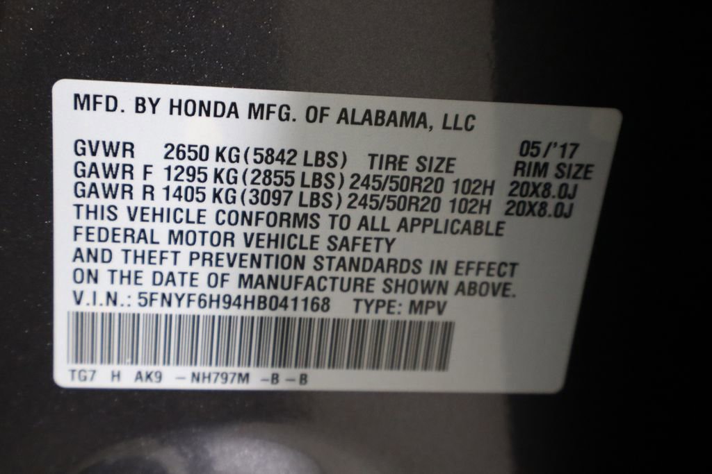Used 2017 Honda Pilot Touring image 37