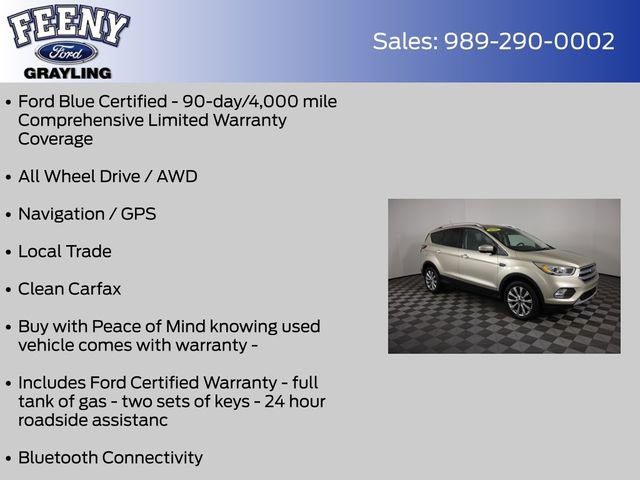 Used 2017 Ford Escape Titanium w/ Equipment Group 301A image 4