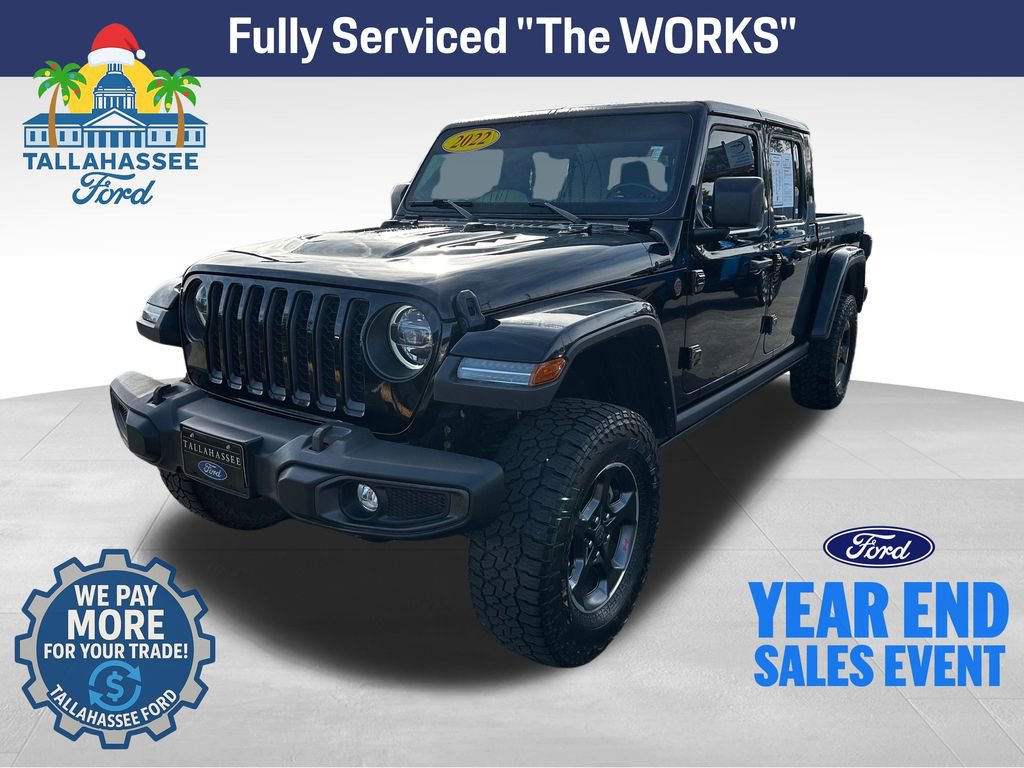 Used 2022 Jeep Gladiator Rubicon w/ LED Lighting Group