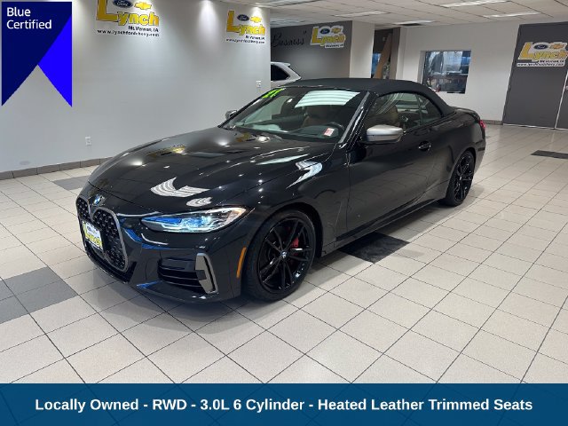 Used 2021 BMW M440i Convertible w/ Premium Package RWD image 2