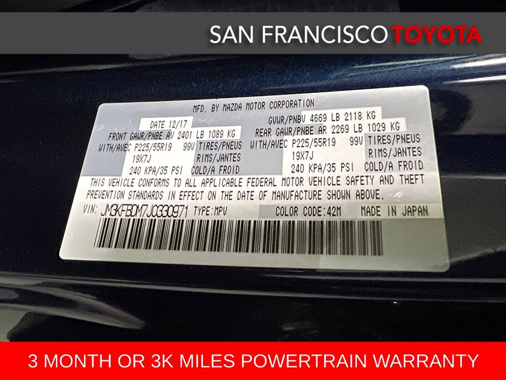 Used 2018 MAZDA CX-5 Grand Touring w/ Premium Package image 41