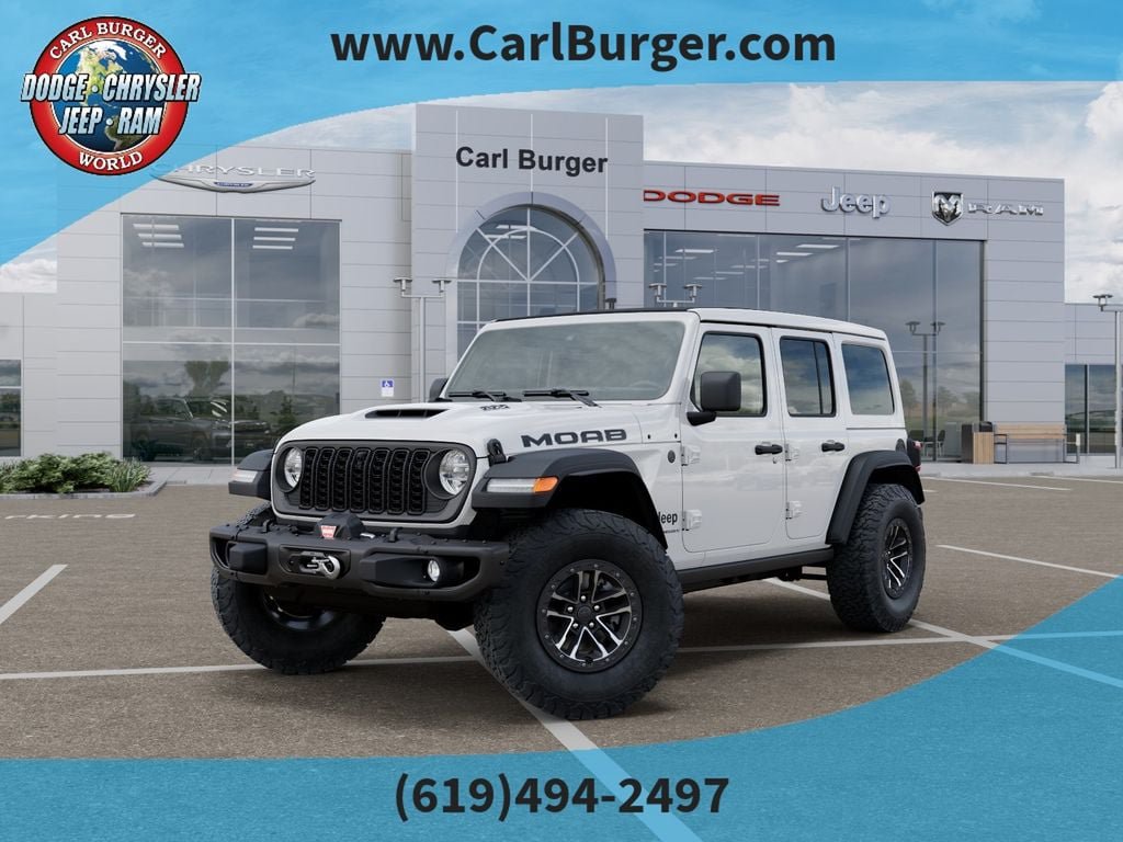 New 2026 Jeep Wrangler Unlimited Rubicon 392 w/ Quick Order Package 27X Moab