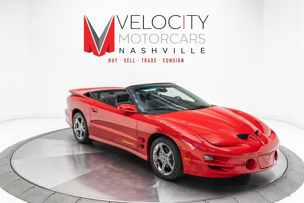 Used 2001 Pontiac Firebird Trans Am w/ SLP Firehawk Pkg RWD image 4